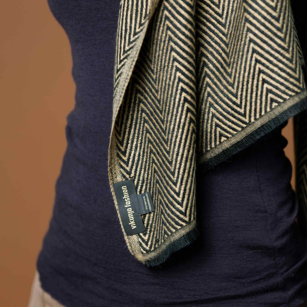Chunky Herringbone Scarf
